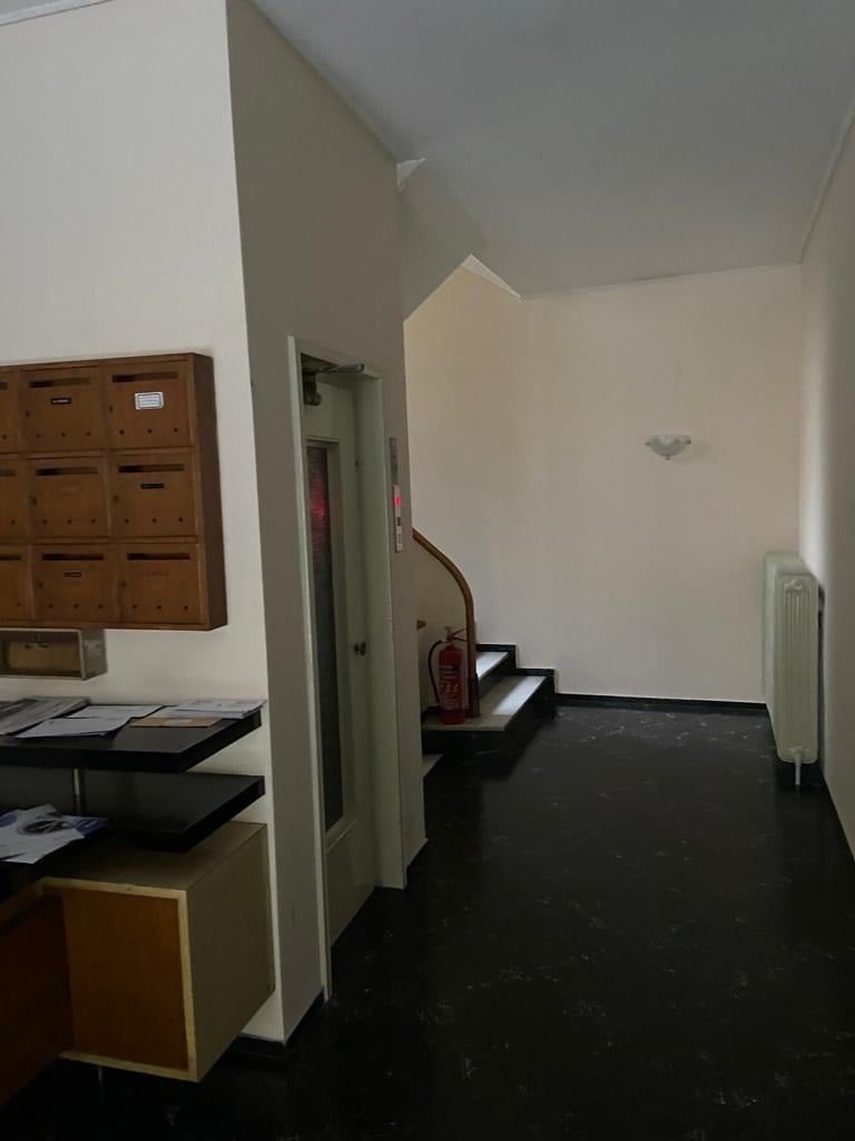 lift, in the entrance hall
